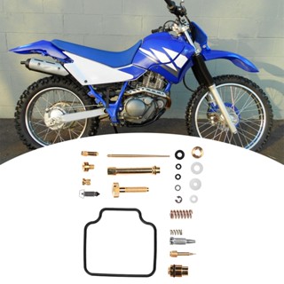 FS Moto คาร์บูเรเตอร์ Rebuild Kit Carb Repair เครื่องมือ ชุด Fit สำหรับ Yamaha 1999-2004 Tt r225 &amp; 1992-2000 XT225