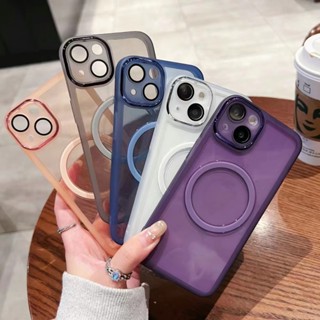 เคสโทรศัพท์มือถือแบบใส แม่เหล็กดูดติดแว่นตา สําหรับ Apple Iphone IP 7 Plus 8 Plus IP 9 Plus IP XR X XS Max IP11 IP 11 Pro Max IP12 IP 12 Pro Max