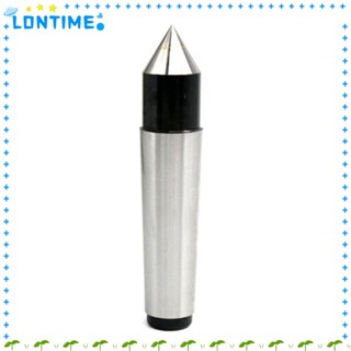 Lontime เทเปอร์เครื่องกลึง MT2# อัลลอยแข็ง CNC ปลาย 60 องศา สีเงิน สําหรับวิศวกรรมเครื่องกลึง