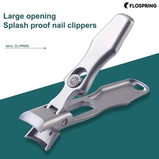 Flospring กรรไกรตัดเล็บ แบบหนา สะดวกสบาย สําหรับผู้ใหญ่