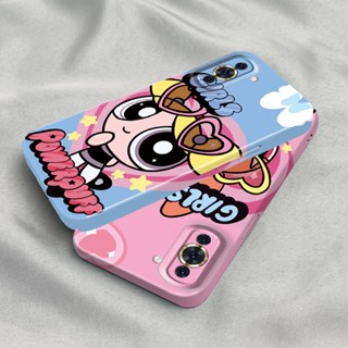 เคสโทรศัพท์มือถือ PC แข็ง ปิดด้านหลัง ลาย The Powerpuff Girls สไตล์เกาหลี สําหรับ Huawei Nova 10 Pro 9 SE 7 7i 7 Pro SE 6 SE 4 P20 P30 P40 Lite Mate 20