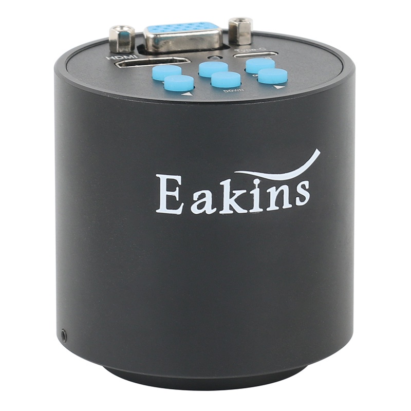 กล้องจุลทรรศน์วิดีโอดิจิทัล 1080P VGA HDMI USB Type-C PC C สําหรับห้องปฏิบัติการอุตสาหกรรม เครื่องประดับอิเล็กทรอนิกส์ PCB