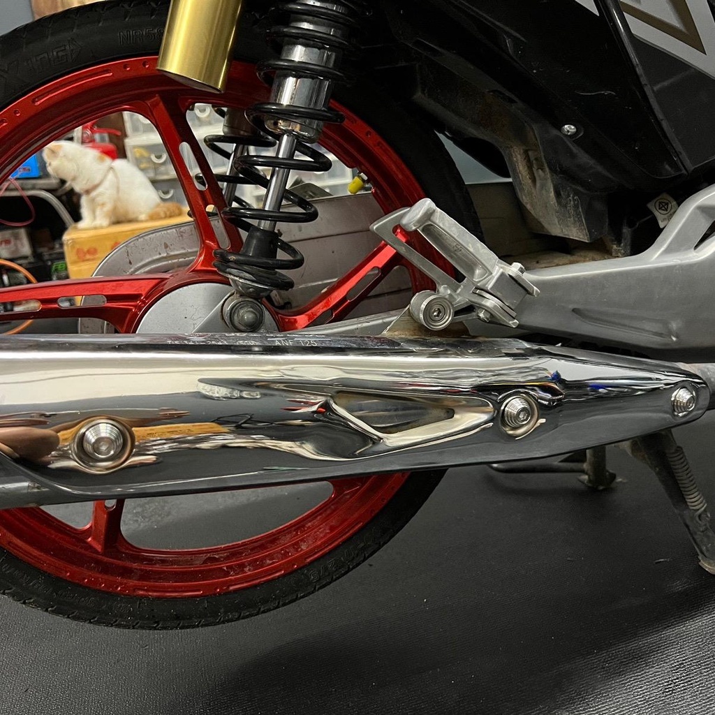 น็อตกันร้อนท่อ HONDA ชุดมี3ตัว มีหลายลาย //ta_to - รูปที่ 3