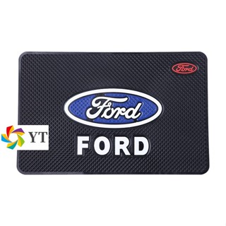 แผ่นแดชบอร์ดน้ําหอม กันลื่น อุปกรณ์เสริม สําหรับรถยนต์ Ford Ford Fiesta Mondeo