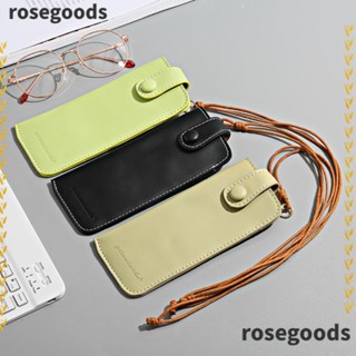 Rosegoods1 กระเป๋าใส่แว่นตา น้ําหนักเบา พกพาง่าย กล่องป้องกัน