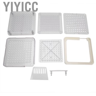 Yiyicc 0  100 Holes   Filler  Acrylic Transparent Manual Filling Tool