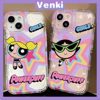 Venki - เข้ากันได้สำหรับ เคสไอโฟน เคสไอโฟน11 เคส iphone 11 เคสใสระลอกน้ำ TPU กันกระแทกนุ่มใสสาวน้อยน่ารักผมสีเหลืองใช้ได้กับ iPhone 14 Pro max 13 Pro max 12 XS XR 7 8