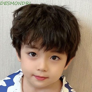 Desmondri เด็กทารก เด็ก วิกผม น่ารัก ปาร์ตี้ นุ่ม ฟู เครื่องประดับผม สังเคราะห์ ขอบตกแต่ง อุปกรณ์ประกอบฉาก การถ่ายภาพ เกาหลี เด็กผู้ชาย ผม