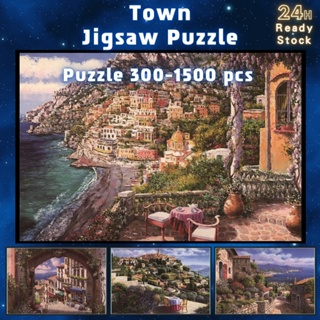 📣พร้อมส่ง📣【Town】jigsaw puzzle-จิ๊กซอว์-300-1000-ชิ้น- ชิ้นของเด็ก จิ๊กซอว์ไม้ 1000 ชิ้น จิ๊กซอว์ 1000 ชิ้นสำหรับผู้ใหญ่ จิ๊กซอ จิ๊กซอว์ 500 ชิ้น🧩7 จิ๊กซอว์ 1000 ชิ้น สำหรับ ผู้ใหญ่ ตัวต่อจิ๊กซอว์ จิ๊กซอว์ การ์ตูน