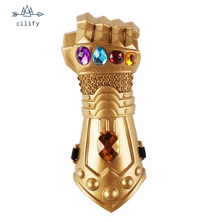 [Cilify.th] Thanos Infinity Gauntlet Avengers ถุงมือซูเปอร์ฮีโร่ สําหรับปาร์ตี้ฮาโลวีน