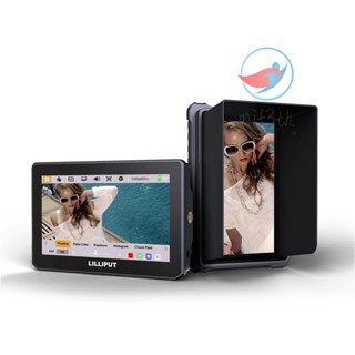 Mif)lilliput T5 มอนิเตอร์กล้องวิดีโอ หน้าจอสัมผัส 5 นิ้ว 4K 60Hz 1080P Full HD 1000:1 คมชัด HDMI 2.0 HDR 3D LUT พร้อมแจ็คหูฟัง 3.5 มม. อะแดปเตอร์โคลด์ชู เกลียว 1/4