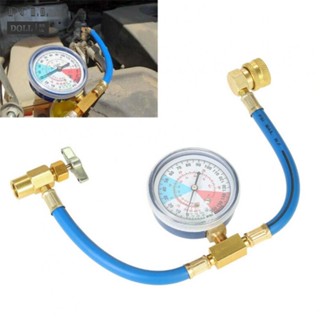 ⭐24H SHIPING ⭐Top Quality Car Air Con Kit for R134a Accurate Pressure Gauge Durable Components