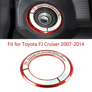 ฝาครอบปุ่มสตาร์ทรถยนต์ สําหรับ Toyota FJ Cruiser 2007-2014