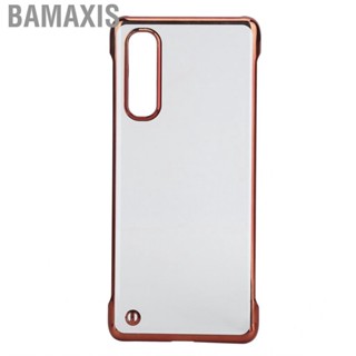 Bamaxis Mobile Phone Cover PC Half Border Protective Case Back For RENO3 Pro