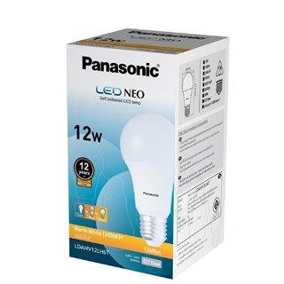 หลอดLED 12W/1260LM สีวอร์มไวท์ Panasonic LDAHV12LH6T