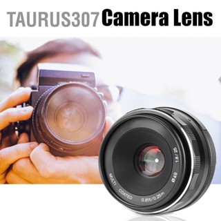 Taurus307 Meike 25mm f1.8 เลนส์มุมกว้างโฟกัสด้วยมือ APS-C สำหรับกล้องมิเรอร์เลส