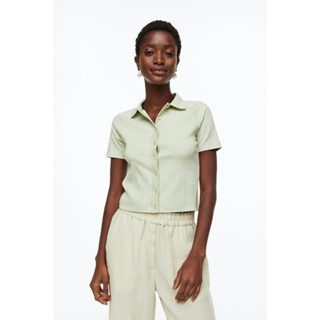 H&amp;M  Woman Collared button-front top 1146231_1