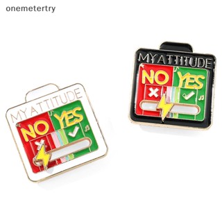 Onem เข็มกลัด ลาย My Social Hat Pin Social Mood สําหรับติดปกเสื้อ