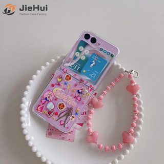 Jiehui เคสโทรศัพท์มือถือ แฟชั่น สําหรับ Samsung Z Flip5