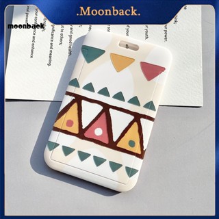 &lt;moonback&gt; ที่ป้องกันการ์ดจัดเก็บข้อมูล อเนกประสงค์ พิมพ์ลายเรขาคณิต สําหรับนักเรียน