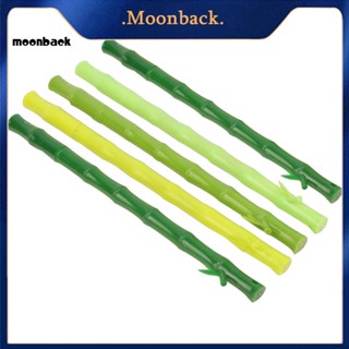 &lt;moonback&gt; ปากกาหมึกเจล สีดํา 038 มม. 5 ชิ้น