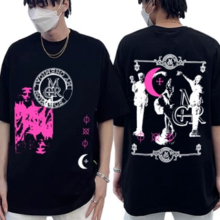 เสื้อยืด พิมพ์ลาย My Chemical Romance Mcr Dead สไตล์พังก์ร็อค วินเทจ ขนาดใหญ่ สีดํา สําหรับผู้ชาย