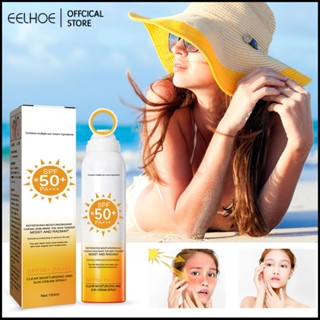 EELHOE สเปรย์กันแดด Summer Sunscreen Protection Skin Whitening Isolation Whole Body Long-lasting UV Protection -eelhoe