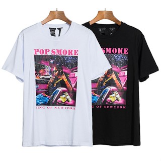 New Vlone Print short sleeved t-shirts Men Women Big V Couples Cotton t shirt_02