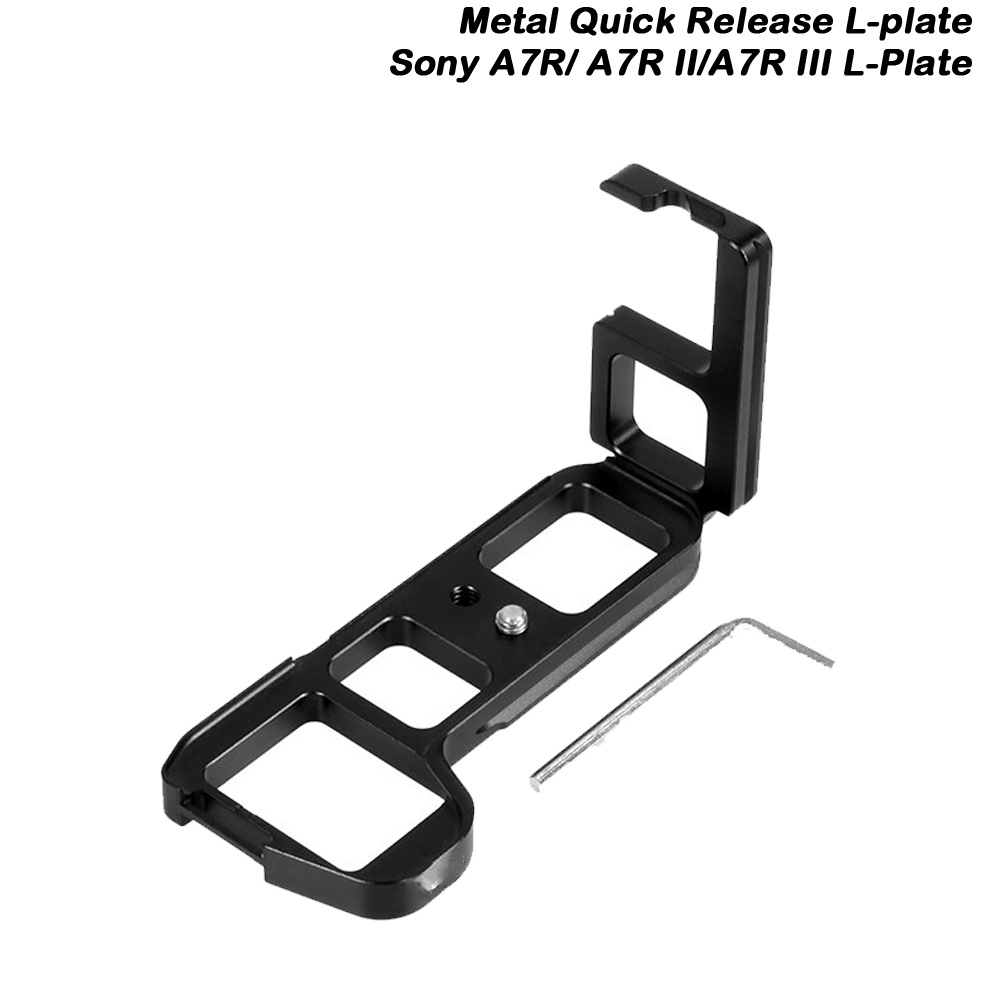 A7 II Quick Release L Shape Plate Bracket สําหรับ Sony A7SII A7 II A7R3 A7 III