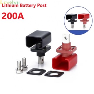 ⭐ Hot Sale ⭐2PCS 200A All-Copper Lithium Battery Energy Storage Terminal Battery Connector