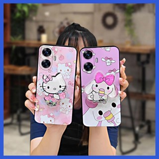 Back Cover Silicone Phone Case For OPPO OPPO Realme C55/Narzo N55
 Shockproof Cover Dirt-resistant protective Soft Case Cute drift sand