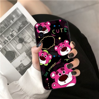 เคสโทรศัพท์มือถือนิ่ม ลายหมีสตรอเบอร์รี่ สีชมพู สําหรับ Huawei Nova 4 4E 5 5i 5T 6 6SE 7i 7 8 8i 8SE 9 9SE 10 PRO