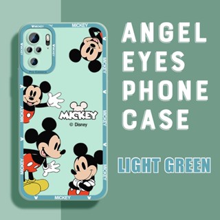 เคสซิลิโคนนิ่ม ลายการ์ตูนมิกกี้เมาส์ ป้องกันกล้อง สําหรับ Xiaomi 11T 10T 9T Pro 11 Lite 5G NE