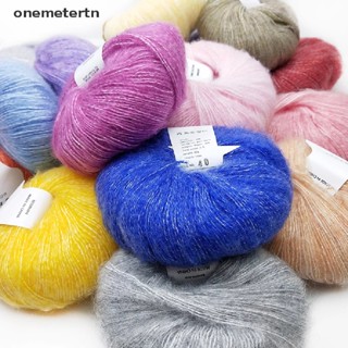 Oyr Mohair ไหมพรมโครเชต์ ผ้าพันคอ ผ้าคลุมไหล่ ผ้าขนสัตว์ แฮนด์เมด DIY 0.9 มม. X 260 N