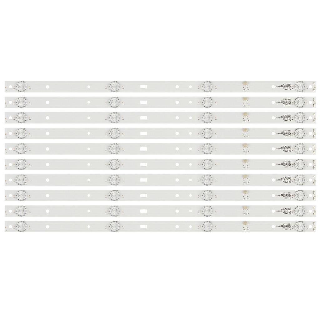 แถบ 10 ชิ้น/เซ็ต LED Backlight Lehua 49AX3000 สําหรับ YS-LE469119 E49DU1000 Mcpcb JS-D-JP4910-041EC6