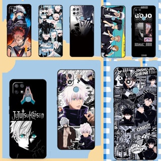 เคสโทรศัพท์มือถือแบบนิ่ม TPU กันกระแทก ลายอะนิเมะ Jujutsu Kaisen Gojo Satoru สําหรับ OPPO A15 A15S A35 CE16