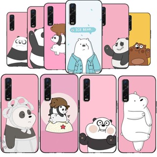 เคสโทรศัพท์ซิลิโคน TPU แบบนิ่ม ลาย AM95 อนิเมะ We Bare Bears สําหรับ Oppo A56s A16K A16e A1 A1x Find X6