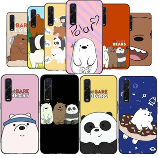 เคสโทรศัพท์ซิลิโคน TPU แบบนิ่ม ลาย AM97 We Bear Bears สําหรับ Oppo A56s A16K A16e A1 A1x Find X6