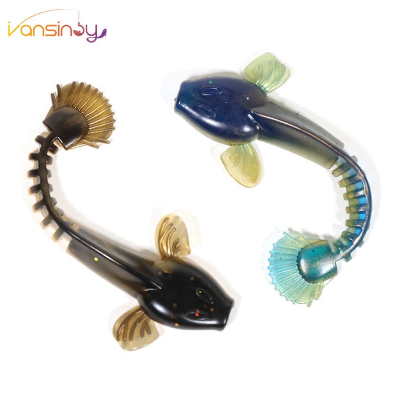 Vansinoy เหยื่อตกปลาปลอม เหมือนจริง 9 ซม. 5.3 ก. 6.5 ซม. 2.5 ก. แบบยางนิ่ม สําหรับตกปลาน้ําจืด – โปรปัง
