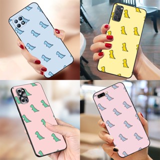 เคสโทรศัพท์มือถือแบบนิ่ม TPU ลายไดโนเสาร์สีชมพู BS40 สําหรับ Oppo A78 A56s A58X A55 4G A16K A16e A1 A1x Reno8 T 5G Find X6 Pro