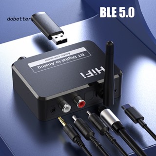 &lt;Dobetter&gt; อะแดปเตอร์แปลงเสียงสเตอริโอ บลูทูธ 5.1 เป็นอนาล็อก HiFi สําหรับเครื่องขยายเสียง