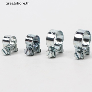 Greatshore ชุดคลิปหนีบท่อน้ํามันเชื้อเพลิงรถยนต์ เหล็กคาร์บอน ขนาดเล็ก 10 ชิ้น