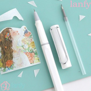 Lanfy ปากกาตัดสติกเกอร์ DIY แม่นยํา สําหรับตัดสติกเกอร์ งานฝีมือ วารสาร เครื่องเขียน