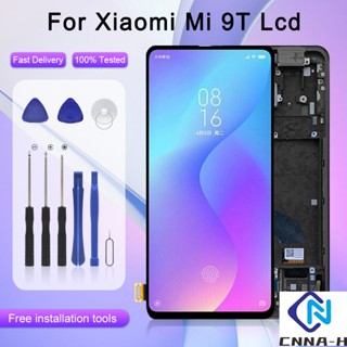 แผงหน้าจอสัมผัส lcd 6.39 นิ้ว พร้อมกรอบ แบบเปลี่ยน สําหรับ Xiaomi Mi 9T Pro Mi 9T