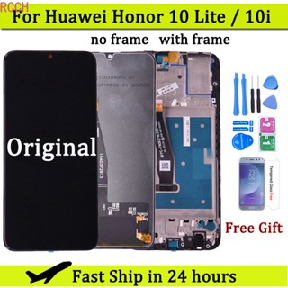 ชุดประกอบหน้าจอสัมผัส LCD พร้อมกรอบ สําหรับ Huawei honor 10 lite honor 10i HRY-LX1