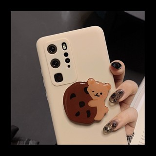 เคสโทรศัพท์มือถือนิ่ม ลายการ์ตูนหมีบิสกิต รวมทุกอย่าง สําหรับ Huawei Mate30pro P30 P40pro Nova8 Nova3 G5xe