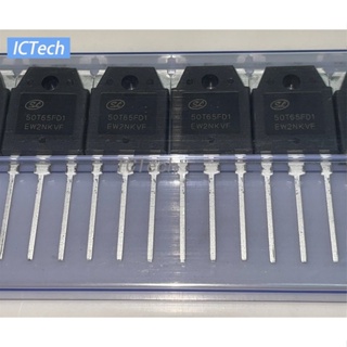 ทรานซิสเตอร์ 50T65FD1 SGT50T65FD1PN 50T65FD IGBT 650V 50A IGBT TO-3P 50T65 5 ชิ้น