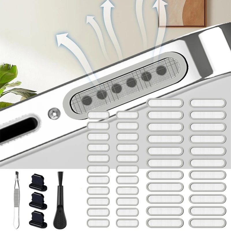 สติกเกอร์ตาข่าย ป้องกันฝุ่น สําหรับลําโพง โทรศัพท์มือถือ