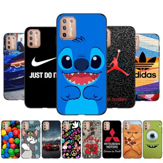 เคสโทรศัพท์ซิลิโคน Tpu แบบนิ่ม ลาย Stitch สีดํา สําหรับ Motorola Moto G9 Plus MotoG9Plus