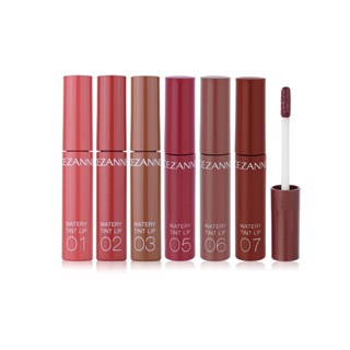 Cezanne Watery Tint Lip : เซซาน วอเตอรี่ ทินท์ ลิป ลิปทินท์ ผสมออยล์ x 1 ชิ้น svl